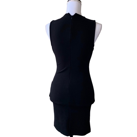 LULU’S COCKTAIL HOUR BLACK WRAP DRESS - Picture 5 of 16